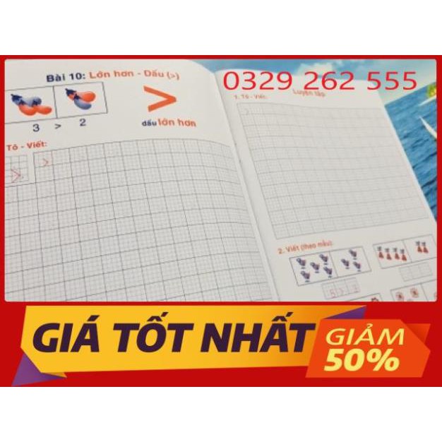 Bé làm quen với chữ số và phép tính( chuẩn bị cho bé vào lớp 1)