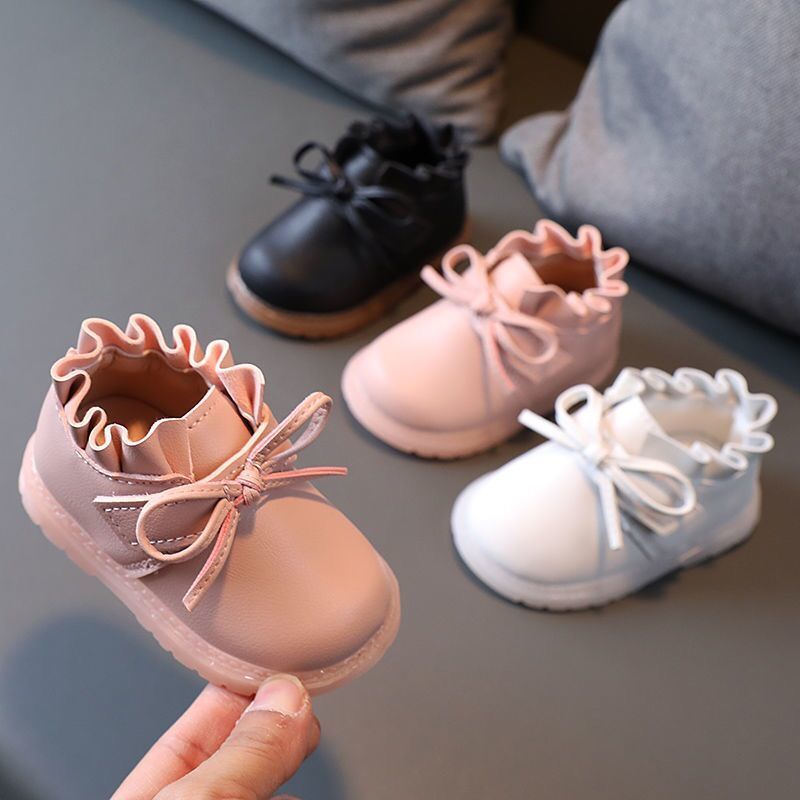Giày Bốt Cotton Đế Mềm Cho Bé Gái⭐bốt cho bé gái 1 tuổi⭐bốt cho bé gái 2 tuổi