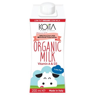 Sữa bò  hữu cơ ít béo Koita 1L
