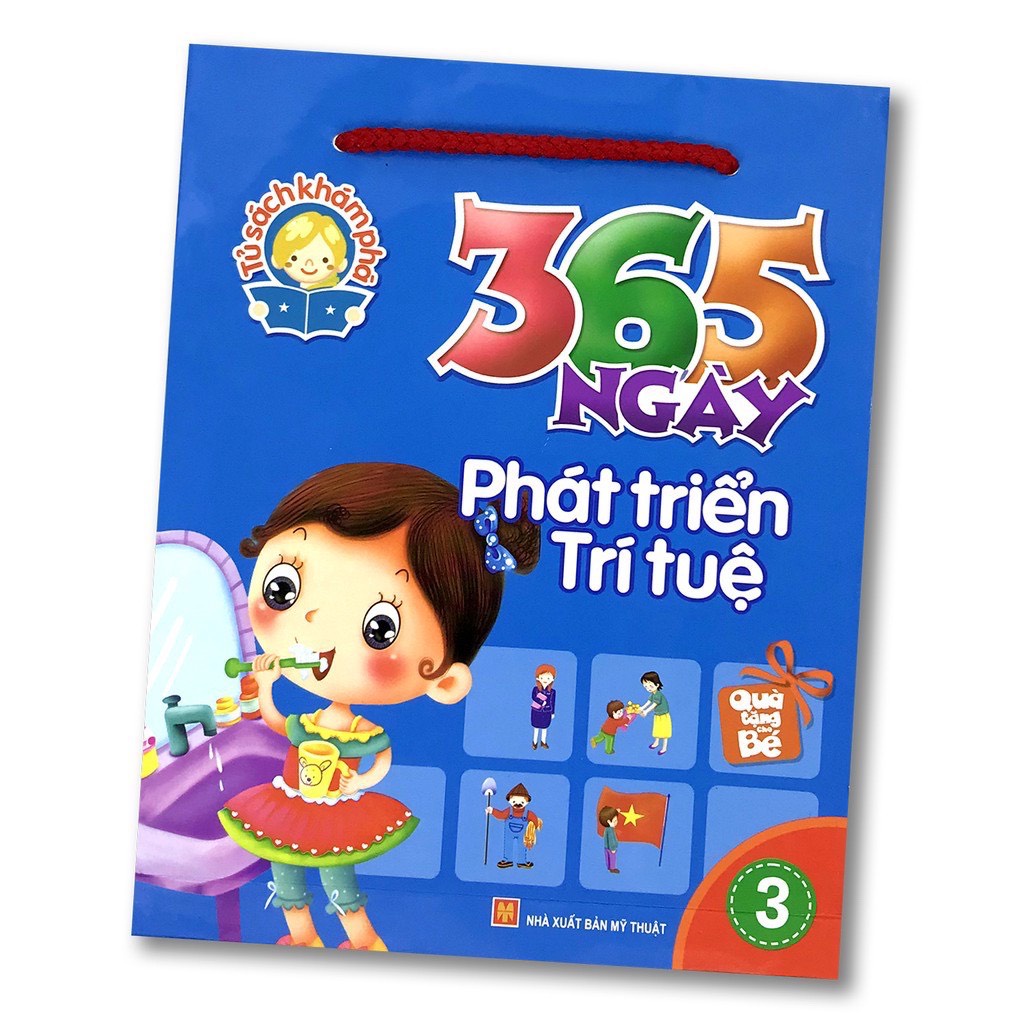 Sách - Combo 365 Ngày Phát Triển Trí Tuệ (5 Túi)