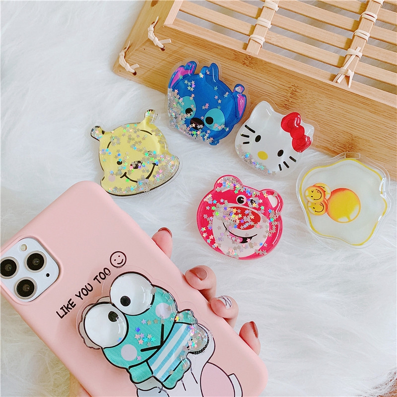 Nhẫn đỡ điện thoại kiểu dáng hoạt hình dễ thương