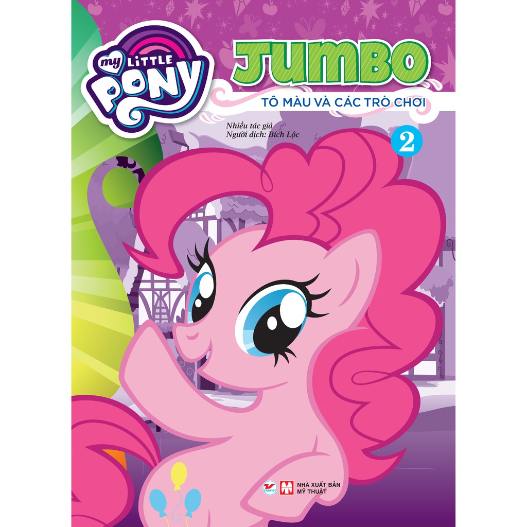 Sách - My Little Pony-Jumbo Tô Màu Và Các Trò Chơi 2