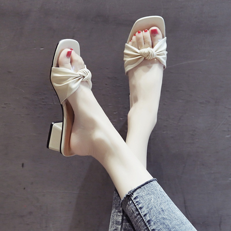 Guốc RENBEN chống trượt kiểu dáng đơn giản thời trang dành cho nữ