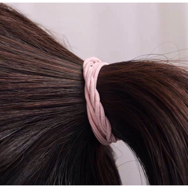 Dây cột tóc đơn giản mix 3 sợi