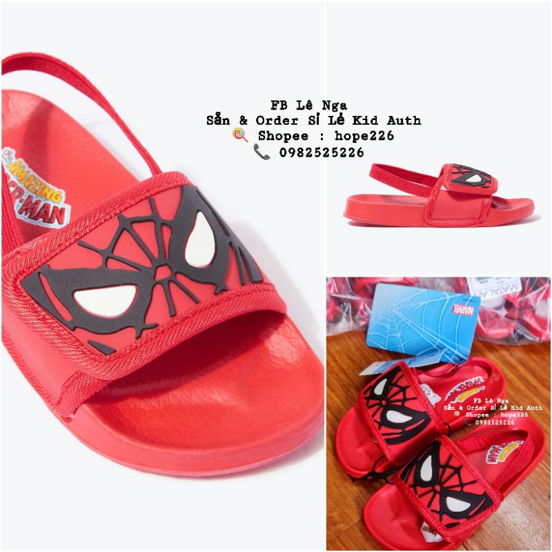 Dép có quai chun SpiderMan MATALAN_UK Sz 5, 6, 8