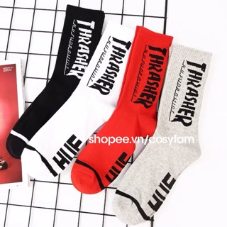 VỚ (TẤT) CỔ CAO THRASHER SOCKS - UNISEX 🎖