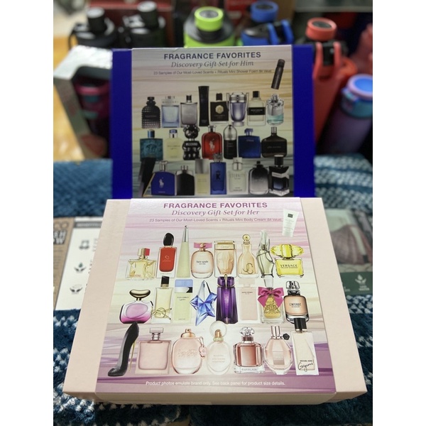SET 23 SAMPLE NƯỚC HOA & BODY LOTION MACY’S