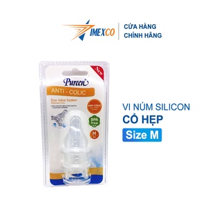 Núm vú cổ hẹp Pureen cho bé