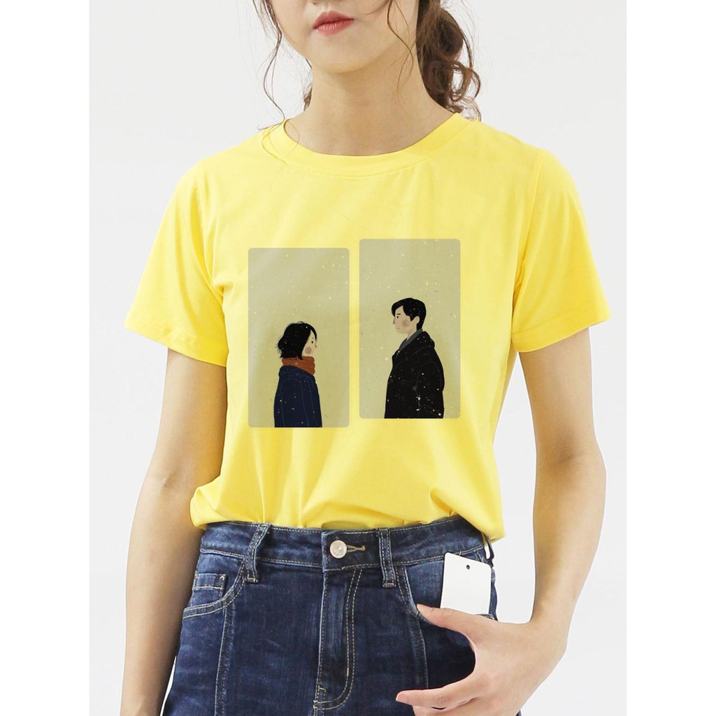 ÁO THUN NAM NỮ AT2046 TÌNH YÊU 2 NGƯỜI ANIME THỜI TRANG AOMI unisex PHONG CÁCH CÁ TÍNH ĐẸP