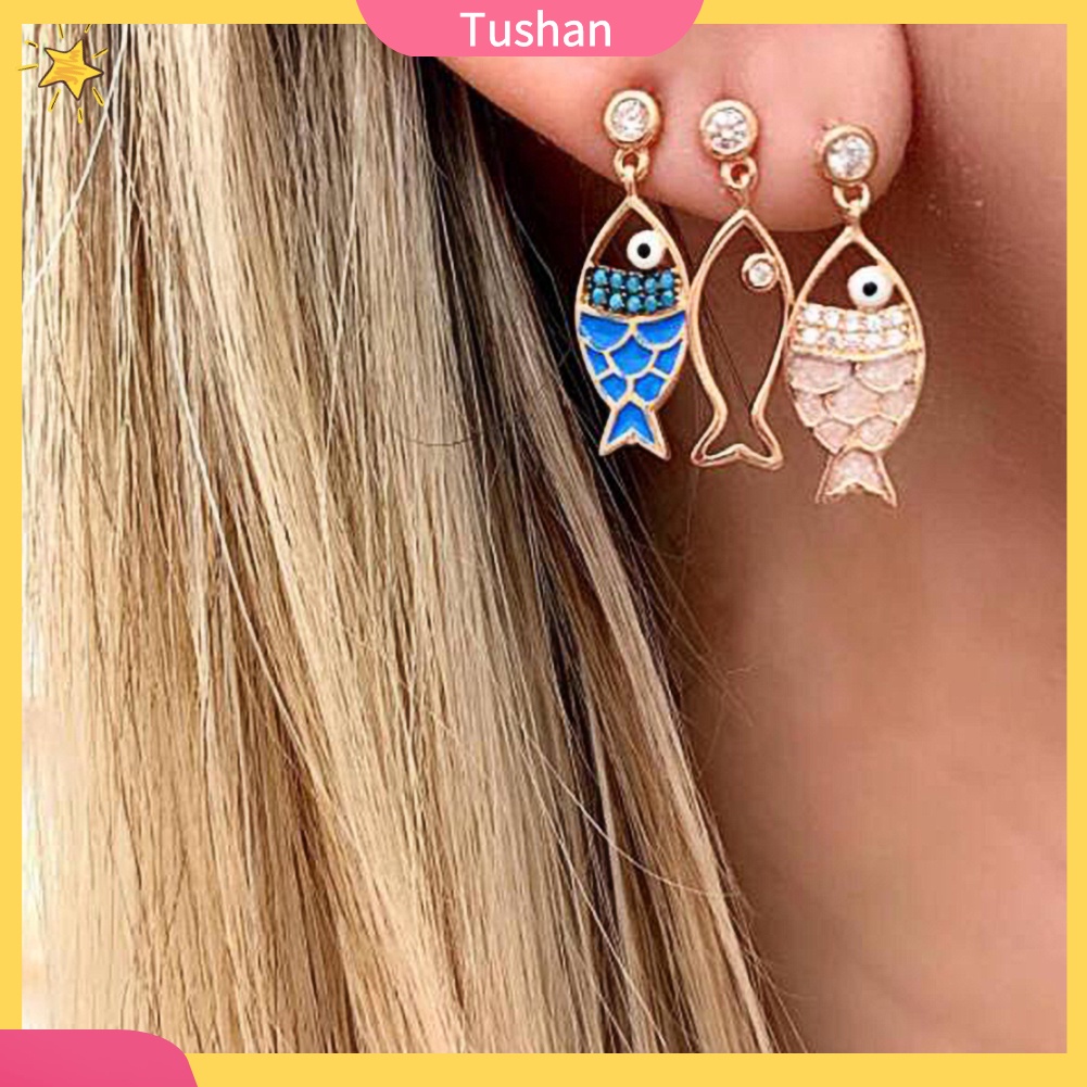 Set 3 Khuyên Tai Nữ Thời Trang Boho