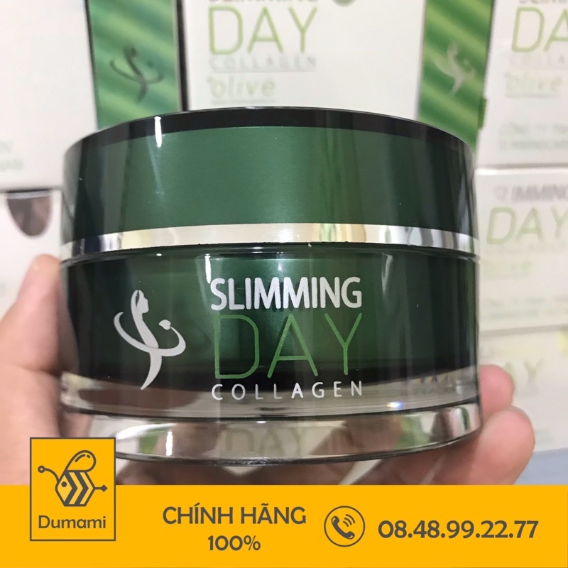 Kem Tan Mỡ Bụng Slimming Day Collagen hộp 200g