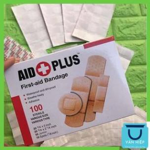 [Xả Hàng] Băng_Go_Y_Tế , 1 Hộp 100 Cái To Nhỏ