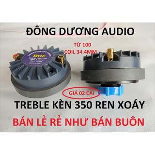 2 CỦ TRÉP SÂN KHẤU 350 RCF NẮP NHỰA REN XOÁY - TREBLE 350 - LOA TREBLE GIÁ RẺ