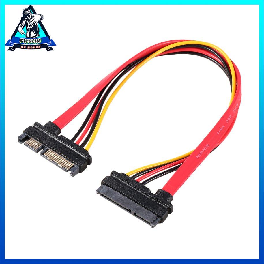 Cáp dữ liệu 22 chân Nối tiếp SATA Power Combo Mở rộng Cáp nối tiếp Bộ điều hợp [8/4]