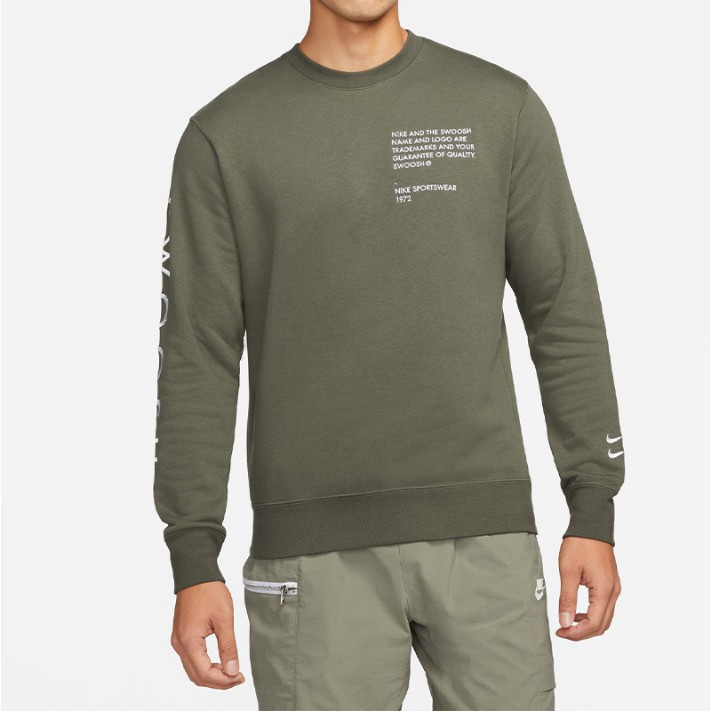 Áo Sweater Swoosh SBB+DJ0466+Hàng Chính Hãng cho Nam