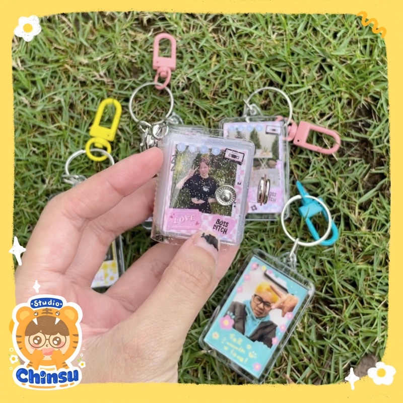 Móc Khoá Album mini tặng in 16 ảnh