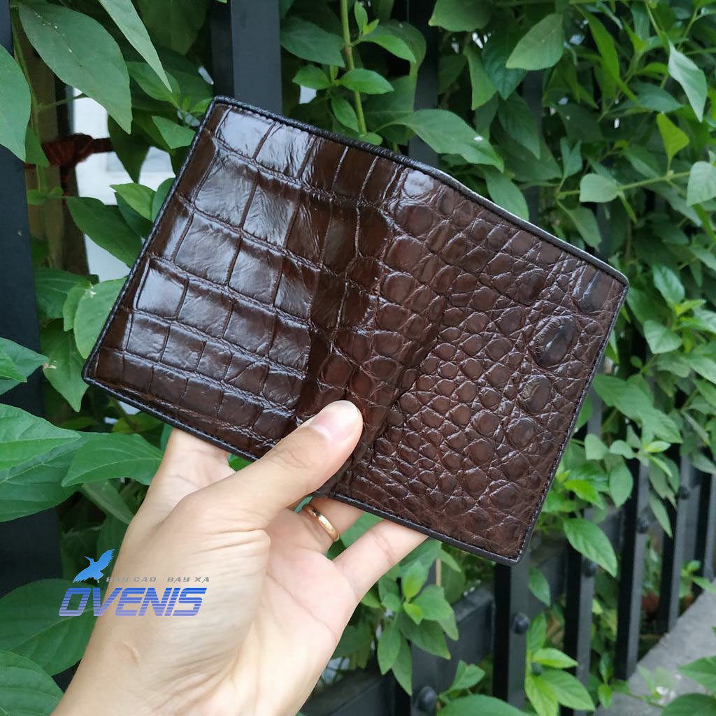 Bóp Ví Nam Cá Sấu Ovenis. Sản Phẩm Đẹp