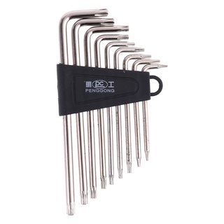 9 Pcs Hex for Key Wrench Sets Torx L Shape Repair Tool Screwdriver Tool Set Usef
