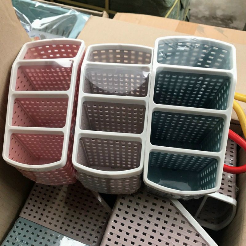 Khay để đồ tiện ích 4 ngăn ❤️ FREESHIP❤️ khay đựng tiện lợi , gọn gàng