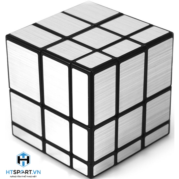RuBik Tráng Gương Bạc, Khối Rubik 3x3 MoYu Mirror Lập Phương, Đồ Chơi Phát Triễn Trí Tuệ ( Màu Bạc )