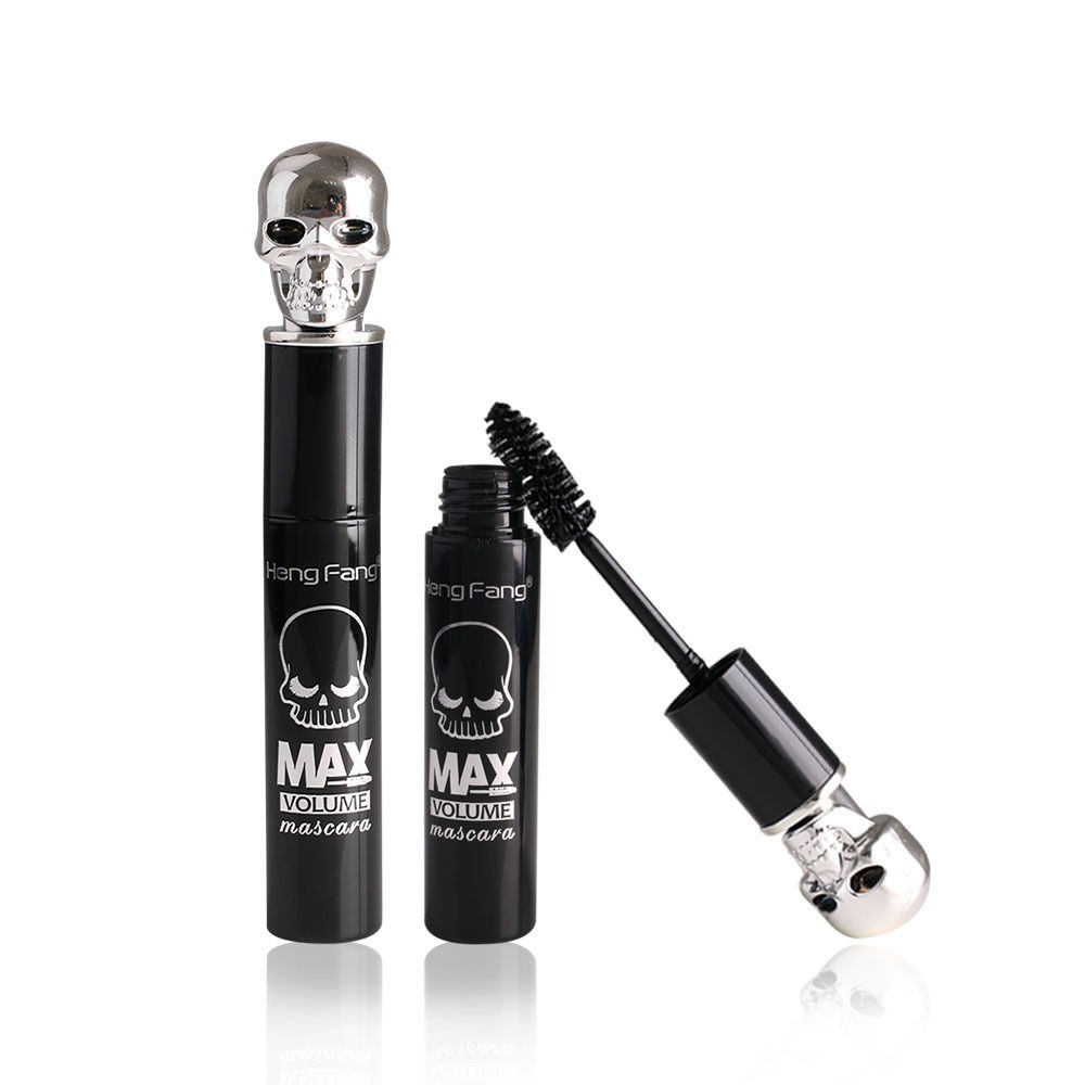 (Hàng Mới Về) Mascara Màu Đen Kháng Nước Chuốt Mi Thiết Kế Hình Đầu Lâu Độc Đáo | BigBuy360 - bigbuy360.vn