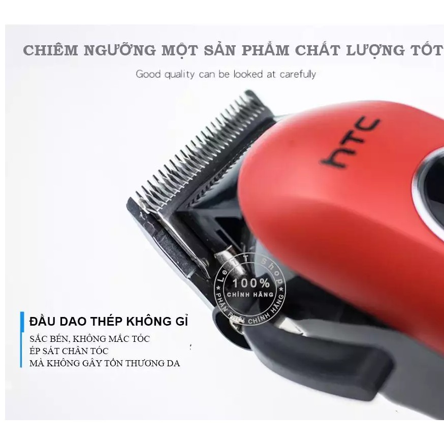 Tông đơ cắt tóc chính hãng HTC, cắt tóc chuyên nghiệp cho người lớn và trẻ nhỏ