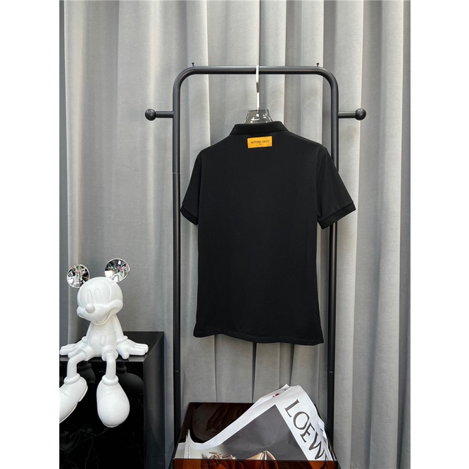 Áo Thun polo In logo Vịt Kim Loại L0uis Vu1tt 2022 S-4XL Thời Trang Mùa Hè Năng Động