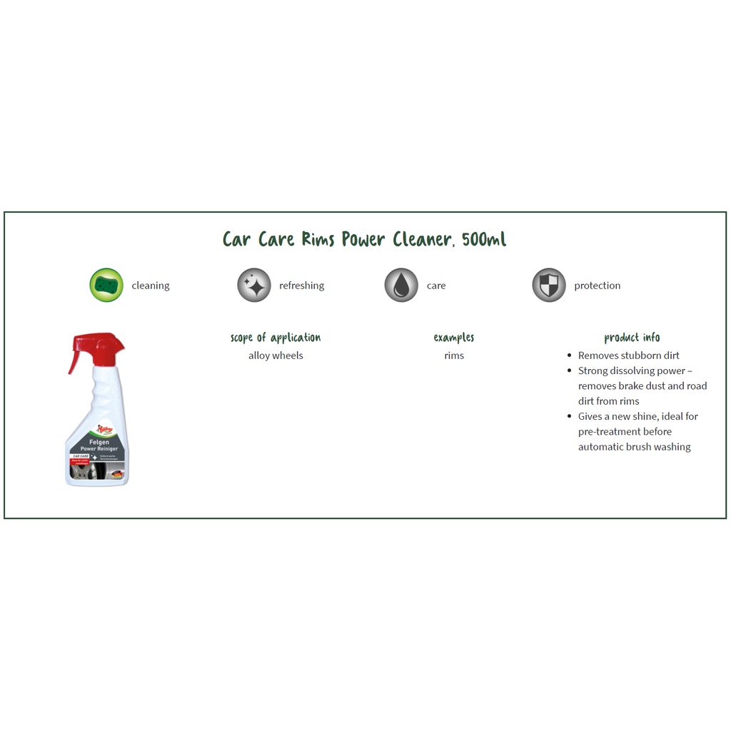 Xịt Vệ Sinh Và Làm Bóng Mâm Xe Ô Tô POLIBOY 500ml