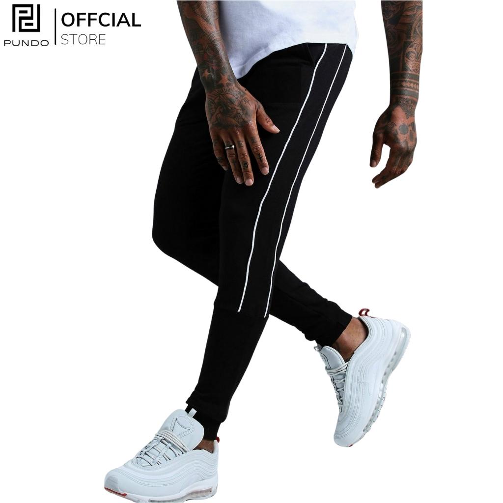 Quần jogger nam PUNDO chất thun mềm mịn, 3màu basic dễ phối ,phong cách trẻ trung năng động QDPD28