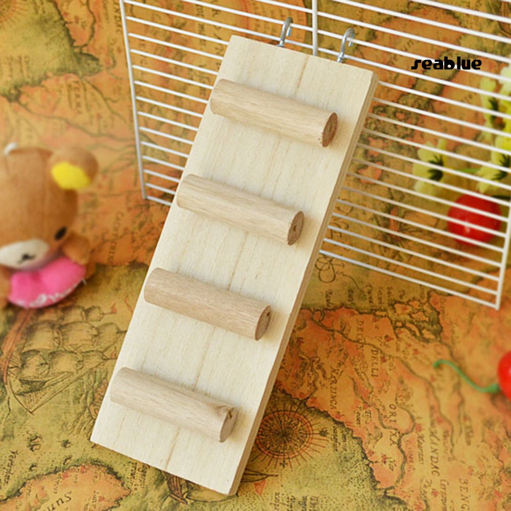 Cầu Thang Đồ Chơi Làm Từ Gỗ Cho Chuột Hamster Thiết Kế Sáng Tạo
