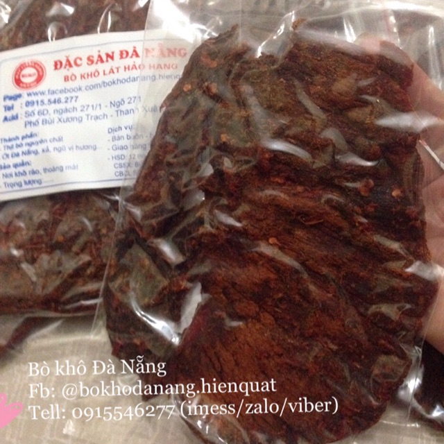 [FREESHIP 99K TOÀN QUỐC] Bò khô hảo hạng Đà Nẵng