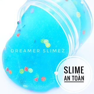 JELLY SLIME BLUE LAGOON COCKTAIL - JELLY SLIME EO BIỂN XANH - ĐỒ CHƠI SLIME AN TOÀN SÁNG TẠO CHO BÉ - SLIME KHÔNG DÍNH T