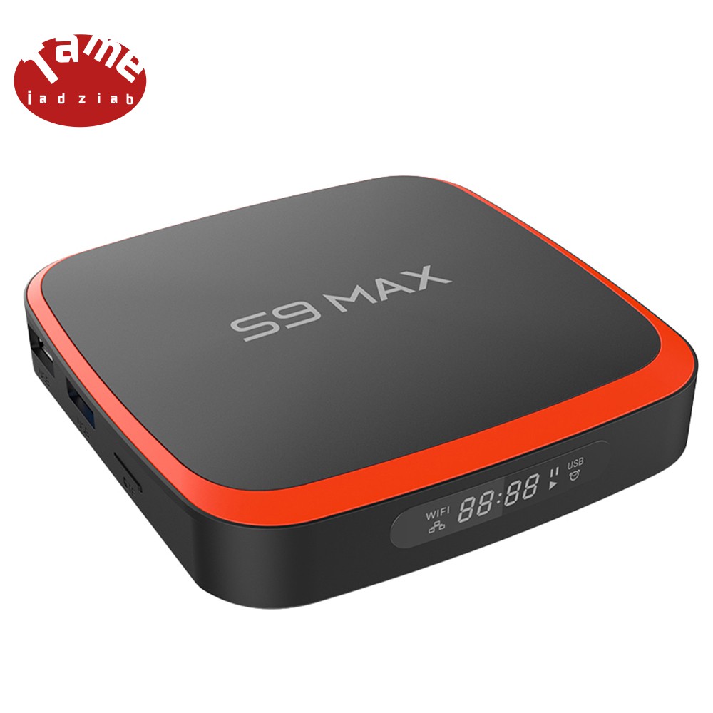 Đầu Tv Box S9 Max Android 9.0 S905X3 2.4g / 5g Wifi 3d 4k Smart Player H.265