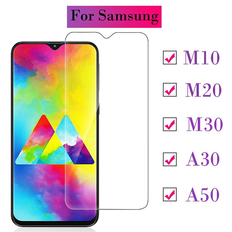 2 miếng dán cường lực cho điện thoại Samsung Galaxy M10 M20 M30 A10 A20 a50
