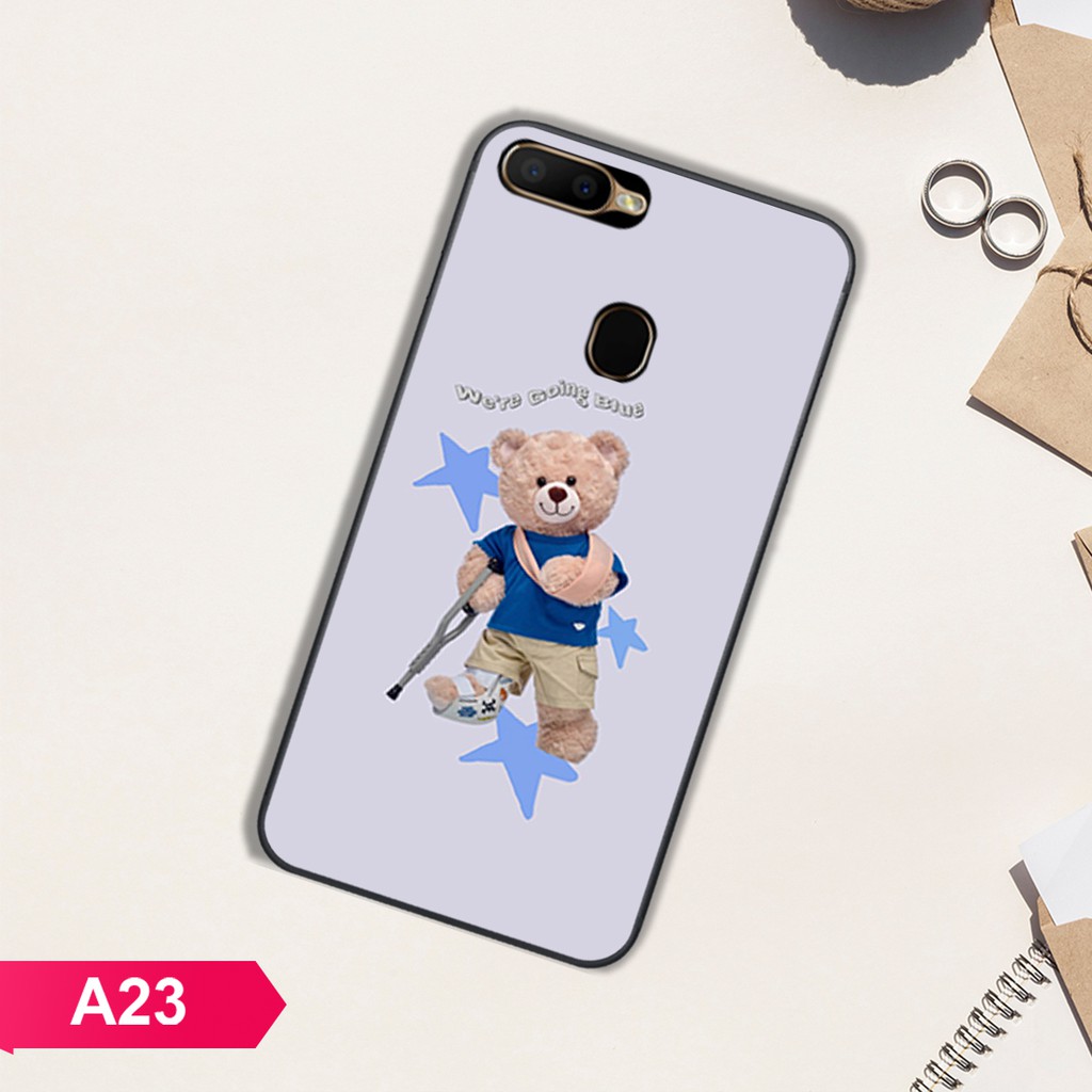 [HÀNG MỚI VỀ]ỐP LƯNG OPPO A5S/A7/A12/F9 HÌNH DÁNG CHÚ GẤU CỰC XINH XẮN