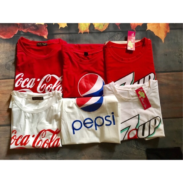 Áo thun 7up , pepsi