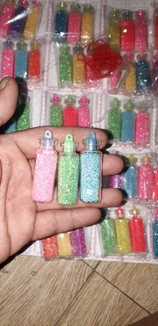 Sét 15 lọ  hoặc 21 lọ kim tuyến 10gam hoặc 6 gam nhiều màu sắc