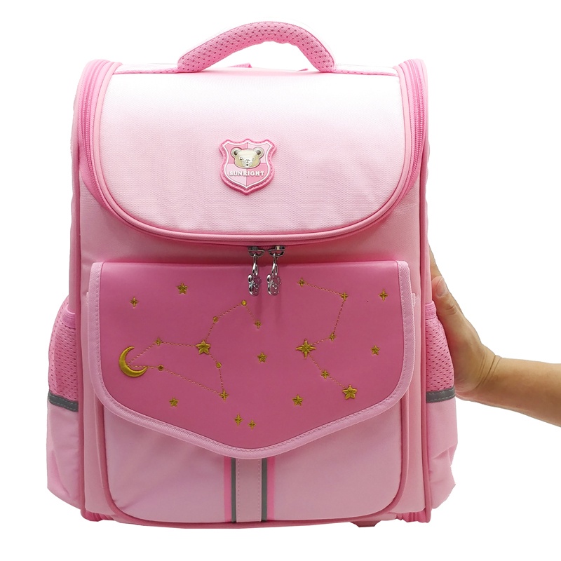 Ba Lô Học Sinh Chống Gù - Sun Eight ELV-2022 - Màu Hồng