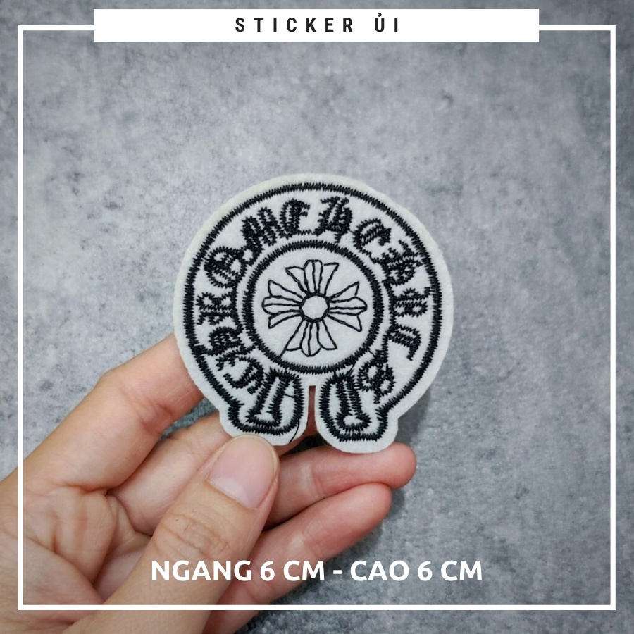 Sticker vải thêu cao cấp - CÓ SẴN KEO ỦI,Patch ủi dùng làm miếng vá Quần Áo,áo phao,BALO,quần jogger, đồ jeans, giày dép