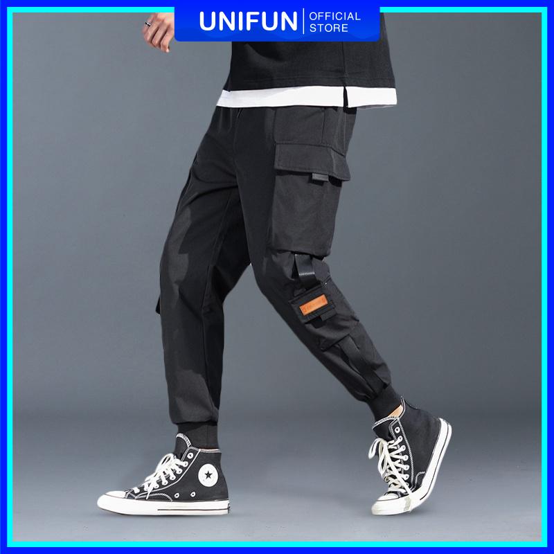 Quần thể thao nam nữ jogger mã TT46-W thô túi hộp kiểu bó ống Hàn Quốc chất vải đẹp ống dài