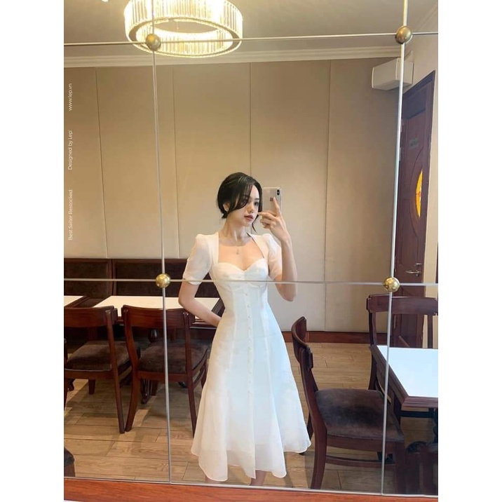 Đầm váy nữ trắng tinh khôi Winnie Dress