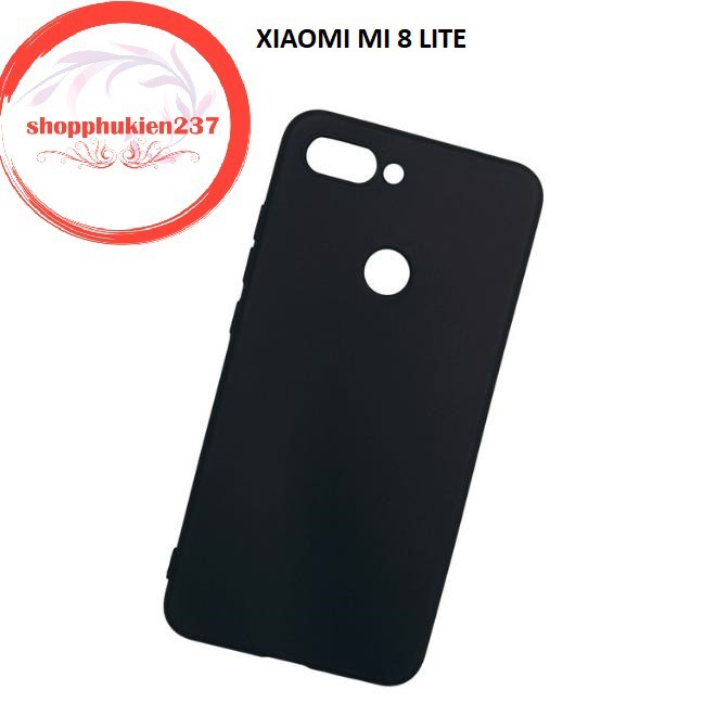 [Freeship toàn quốc từ 50k] ỐP LƯNG XIAOMI MI 8 LITE DẺO TPU ĐEN CAO CẤP