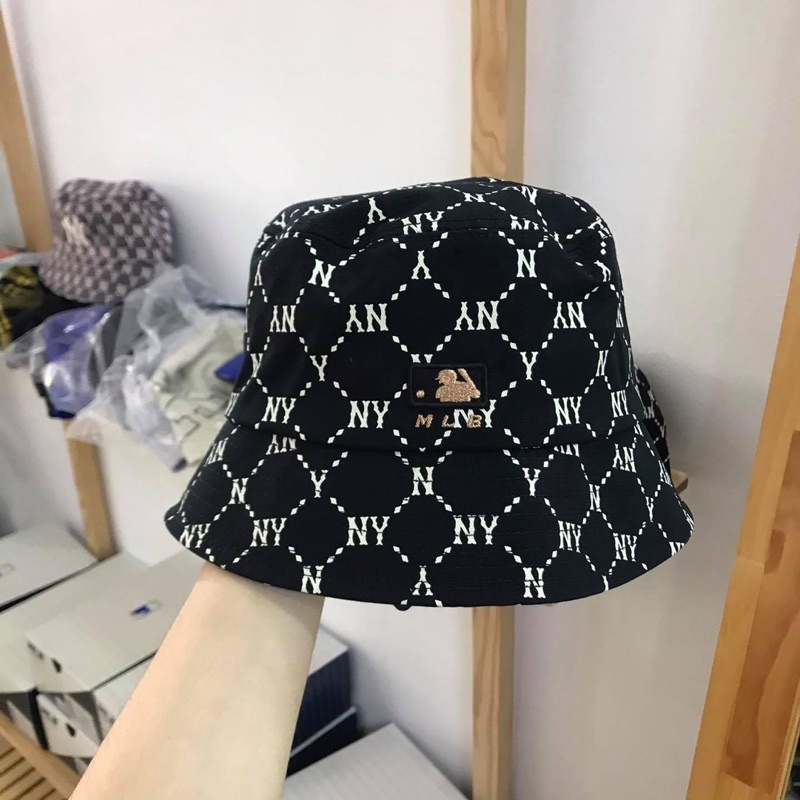 Mũ Bucket MLB Dia Monogram Bucket Hat  | PiuPiu Authentic