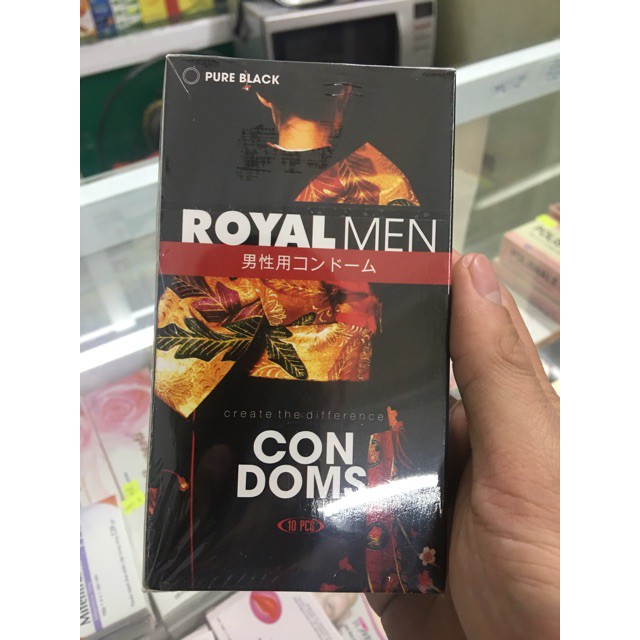 HỘP 10 CÁI BAO CAO SU DẠNG CÓ GAI ROYAL MEN nhập khẩu