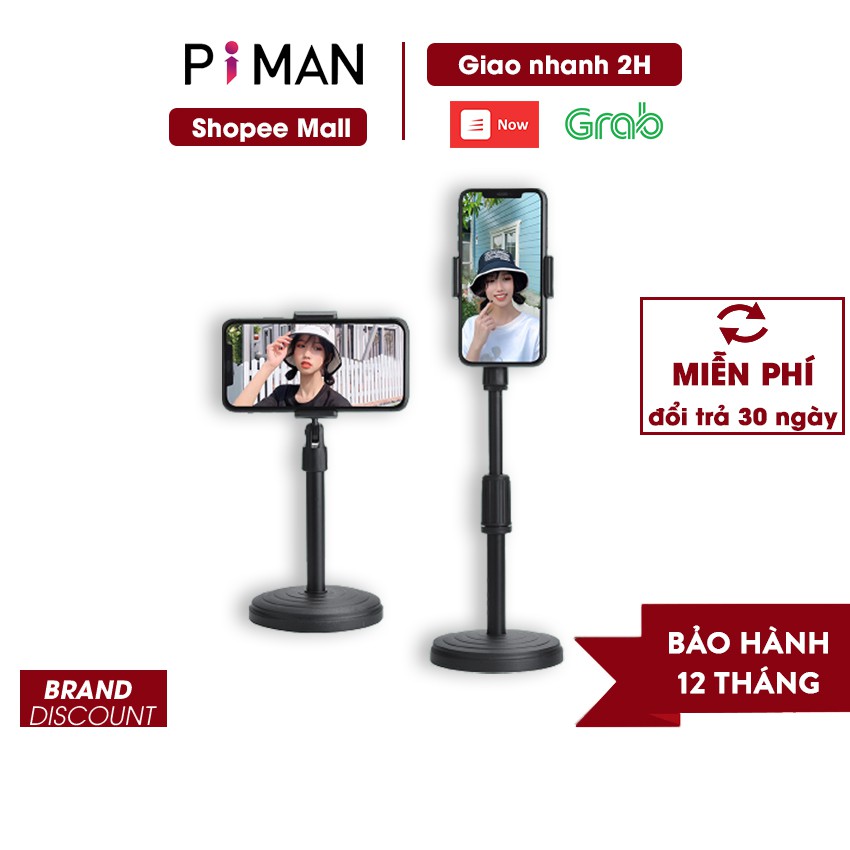 Giá đỡ điện thoại để bàn điện thoại di động giá livestream cho iPhone ipad pro mini Samsung Xiaomi Tablet PK10 Piman | BigBuy360 - bigbuy360.vn