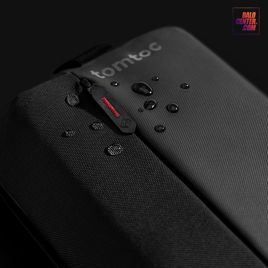 Túi Đeo Chéo Nam Nữ Tomtoc Urban Codura 3 Ngăn Chứa Lớn, Đựng Phụ Kiện Tiện Lợi, Chất Liệu Chống Thấm Nước