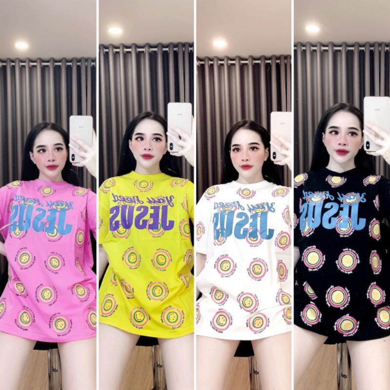 Áo phông rộng dấu quần, túi zip, cotton mát mịn, có bán sỉ