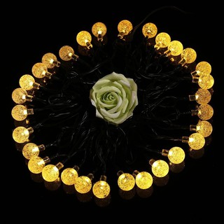 Đèn trang trí 20ft 30LED hình cầu pha lê