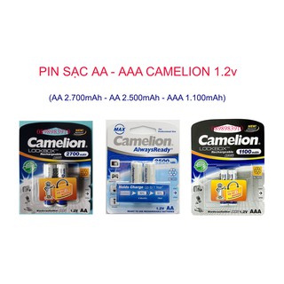 Pin sạc AA - AAA CAMELION 1.2v
