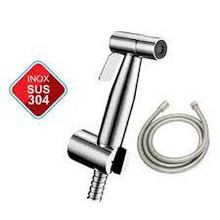Vòi xịt vệ sinh inox 304, không gỉ sét, vòi xịt bồn cầu, vòi xịt toilet, xịt vệ sinh sus 304